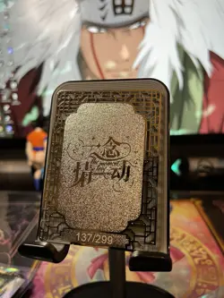 The Moment Love Awakens Metal Card Rare Waifu Serialized 137/299 - Image 3