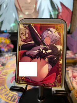Goddess Story Metal Card Rare Waifu Anime Nier Automata 2B - Image 2