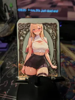 Goddess Story Metal Card Rare Waifu Anime Marin Kitagawa Serialized - Image 1