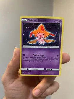 Shining Jirachi 42/73 Shining Legends Holo Pokemon Card HP - Image 1