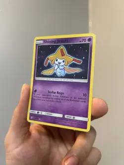 Shining Jirachi 42/73 Shining Legends Holo Pokemon Card HP - Image 3