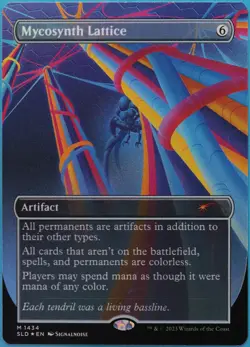 Mycosynth Lattice (Secret Lair Promo) FOIL NM MTG MAGIC CARD (514565) ABUGames - Image 1