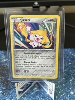 Pokemon TCG Jirachi Roaring Skies Holo Rare Card 42/108 - Image 1