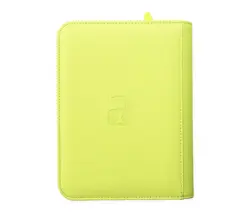 Neon Yellow Vault X Just 4-Pocket Exo-Tec Zip Binder 160 Cards- BRAND NEW IN BOX - Image 4