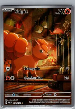 Vulpix - 138/132 ME01: Mega Evolution - Pokemon Card - NM - Image 1