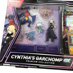 Pokemon Cynthia's Garchomp EX Premium Collection Booster Cards Stickers Set - Image 5
