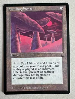 Standing Stones - MTG - The Dark- Englisch ©1994 EX/NM Uncommon - Image 1