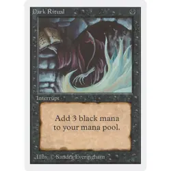 MTG \>> Dark Ritual (Unlimited) <<// English - 341 Trading - Magic - Image 1
