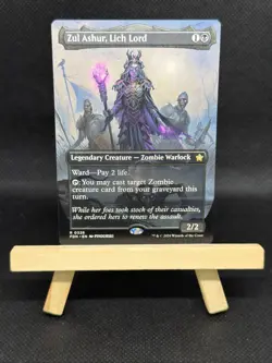 Magic The Gathering: Foundations Zul Ashur, Lich Lord #0326 (non holo) NM-M - Image 1