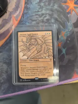 Ancient Gold Dragon (Showcase) Commander Legends Regular - Image 1