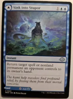 MTG Sink into Stupor Modern Horizons 3 Regular - Image 1