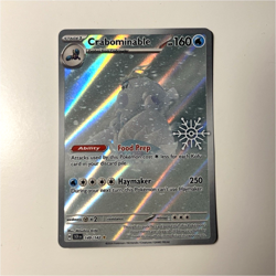 [NM] Crabominable 149/142 Holiday Calendar Snowflake Stamp Pokemon Stellar Crown - Image 1