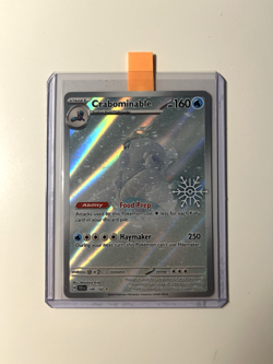 [NM] Crabominable 149/142 Holiday Calendar Snowflake Stamp Pokemon Stellar Crown - Image 4