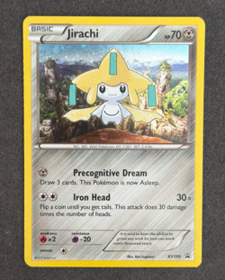 Pokemon TCG Jirachi XY195 XY Promos, Holo - LP-NM - Image 1