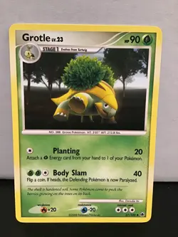 Grotle 37/100 Uncommon Pokemon Majestic Dawn - Image 1