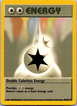Double Colorless Energy 96/102 – Pokemon Base Set – MP - Image 1