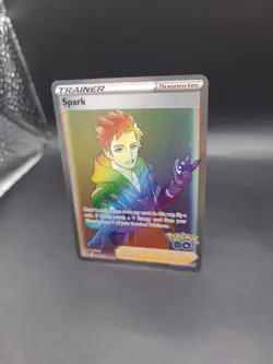 Spark (Secret) 085/078 Pokemon GO Secret Rare NM/M Holo Rainbow - Image 3