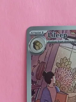 Lileep Pokemon Stellar Crown 145/142 illustration rare - Image 2