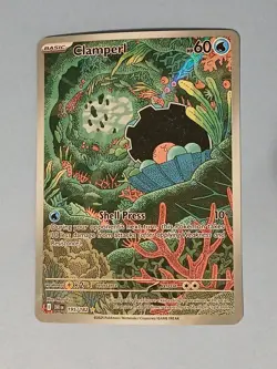 Pokemon Scarlet & Violet Destined Rivals Clamperl 195/182 Illustration Rare - Image 1