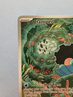 Pokemon Scarlet & Violet Destined Rivals Clamperl 195/182 Illustration Rare - Image 3