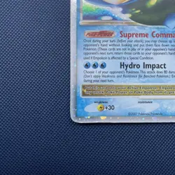Pokemon TCG Empoleon LV. X DPPR DP11 Diamond & Pearl Black Star Promos HP/MP/bad - Image 5
