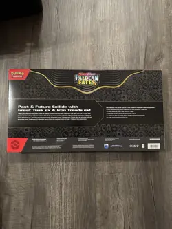 Pokemon TCG PALDEAN FATES Great Tusk Iron Treads Ex Premium Collection ✅ NEW - Image 2