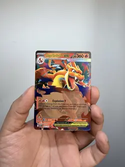 Mega Charizard Y EX Double Rare 022/217 Pokemon Ascended Heroes - Image 1