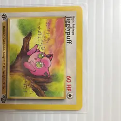 Pokemon Jigglypuff 54/64 Jungle 1st Edition Common 60 HP Basic English 1999 - Image 4