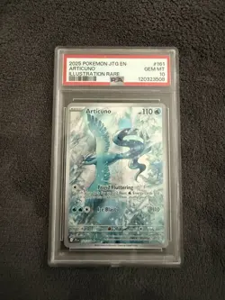Pokemon Sv09 Journey Together Articuno Illustration Rare Holo 161/159 PSA 10 - Image 1