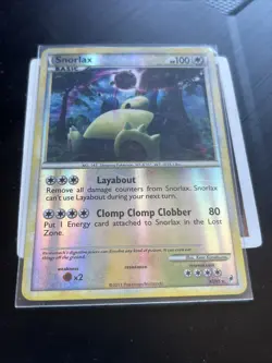 Snorlax 33/95 Reverse Holo 2011 Pokemon Call of Legends Rare - Image 1