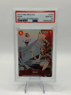 2023 ONE PIECE #16 NAMI GIFT COLLECTION PSA 10 - Image 1