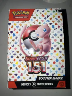 Pokemon 151 Booster Bundle Box TCG Scarlet & Violet Opened With Cards FULL! - Image 1