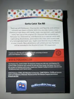 Pokemon 151 Booster Bundle Box TCG Scarlet & Violet Opened With Cards FULL! - Image 3