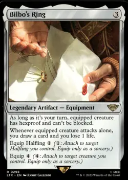 Bilbo's Ring 298 : The Lord of the Rings Magic: The Gathering NM - Image 1
