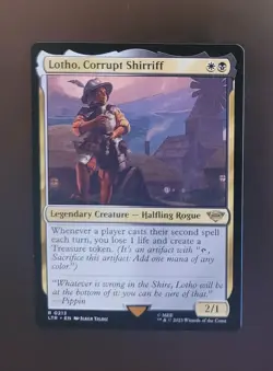 Lotho, Corrupt Shirriff Tales Of Middle Earth Normal Magic the Gathering MTG NM - Image 1