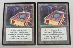 2x Book of Rass - MTG - The Dark- Englisch ©1994 NM Uncommon - Image 1