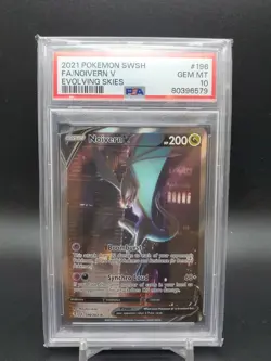 2021 Noivern 196/203 Evolving Skies Alternate Art PSA 10 Pokemon TCG - Image 1
