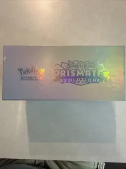 Pokemon Prismatic Evolutions Empty Elite Trainer Box (ETB) Only - Image 2