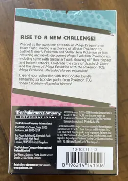 2026 Pokemon TCG: Ascended Heroes Booster Bundle Box BRAND NEW SEALED! IN HAND! - Image 2