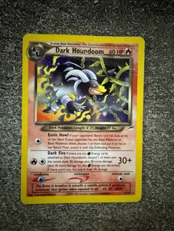 DARK HOUNDOOM HOLO - POKEMON 7/105 NEO DESTINY ENGLISH - Image 1
