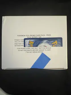 2025 Pokemon TCG Prize Pack Series 7 SEALED Booster Packs x50 - In Original Box - Image 3