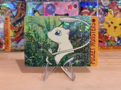 1999 Vintage Pocket Monsters Vending Prism - Mew Underwater Movie Scene #34 - Image 1