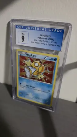 2016 Pokemon XY Black Star Promo Magikarp-Holo #XY143 CGC 9 MINT - Image 2