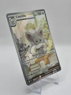 Cinccino 153/086 Sv: Black Bolt Holo IR Pokemon - NM - Image 2