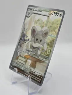 Cinccino 153/086 Sv: Black Bolt Holo IR Pokemon - NM - Image 3
