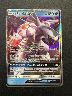 Pokemon TCG Palkia GX 20/131 - NM - Forbidden Light - Image 1