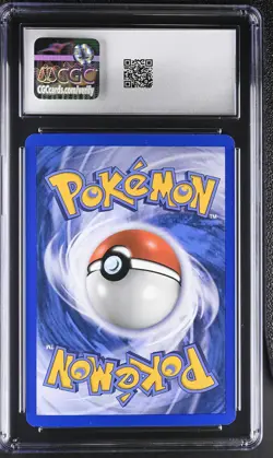 CGC 9 Poliwrath 11/115 Unseen Forces Error Reverse Holo Stamped Pokemon Card - Image 2