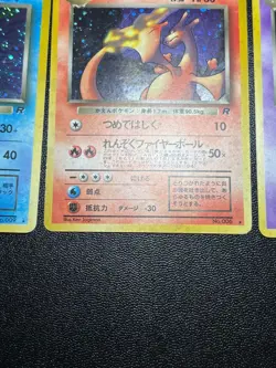Team Rocket 9set Dark Charizard Blastoise Dark dragonite Japanese Pokemon Card - Image 4