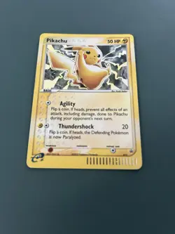 Pokemon Pikachu 012 Nintendo Promo Holo 50 HP Basic Thundershock Card 2003 - Image 2