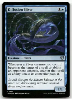 Diffusion Sliver #845 (NM) Commander Masters CMM Magic MTG - Image 1